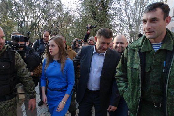Жена Захарченко обстреливала киборгов с пулемета