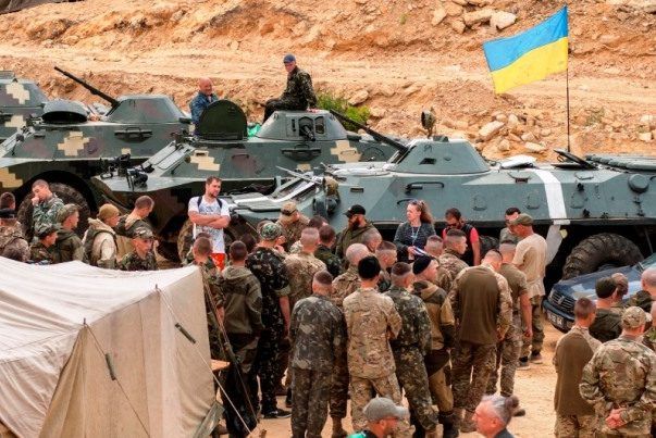 Позывной Бандерас. Бойцы АТО снимаются в детективе в Одесской области