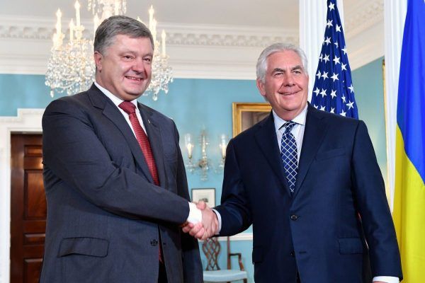 встреча порошенко и тиллерсона