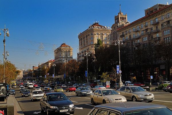 Перекриті вулиці на День незалежності у Києві (СПИСОК)