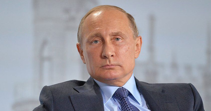 Реакция Путина на Володимир Путін