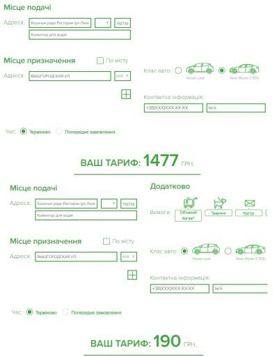 Ціна таксі Tesla у Києві Фото 1