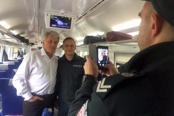 З Ющенком у Польщі трапився