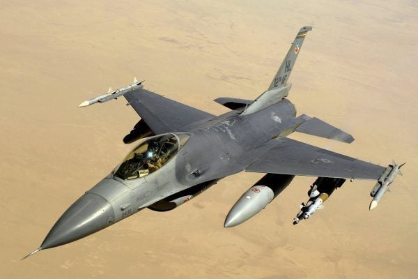 F-16 зазнав аварії у США