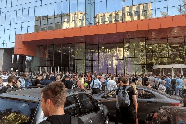 Масове Евакуація в РФ