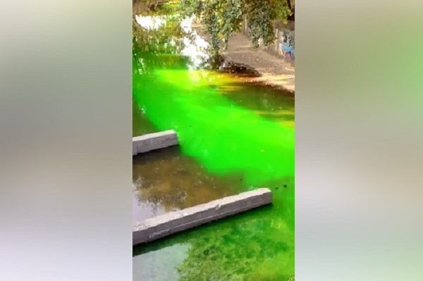 Вандали після фонтанів