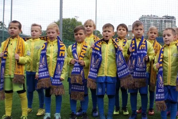 ”Вірні збірній. Діти” на матчі Україна – Хорватія