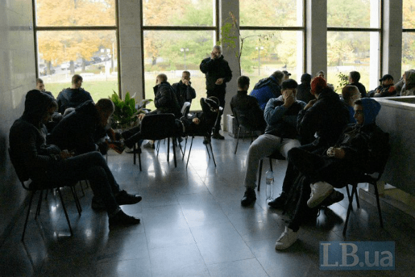 В Украинском доме заметили возможных