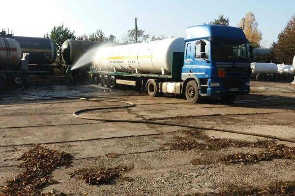 Утечка аммиака на предприятии в Сумах