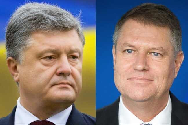 Закон об образовании и визит в Украину. О чем говорили Порошенко и президент Румынии