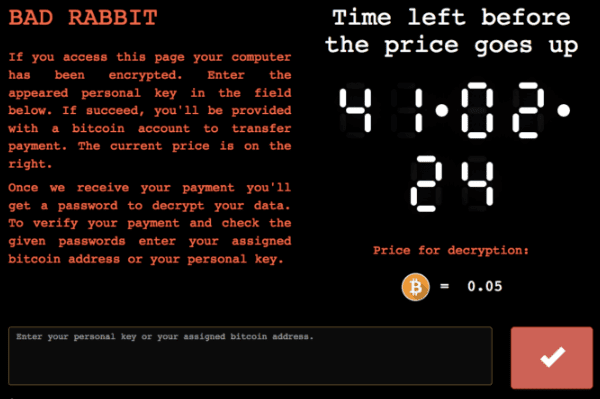 Кібератака 24.10: як нападає Bad Rabbit і чим він схожий на Petya.A Bad Rabbit