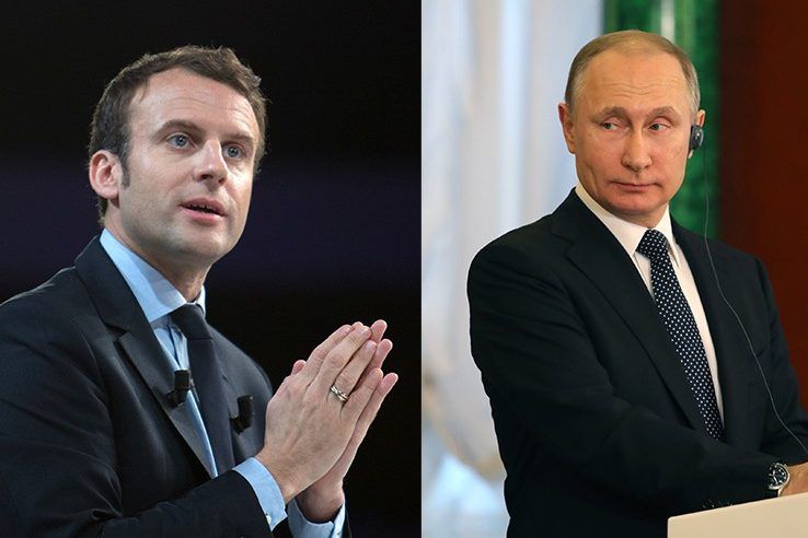 Представитель Франции привез в Москву послание Путину от Макрона Макрон Путін