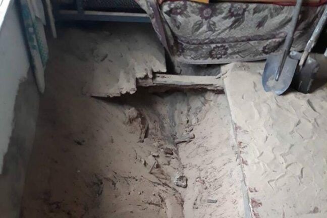На Херсонщине пенсионер забил сына молотком и “спрятал” под полом