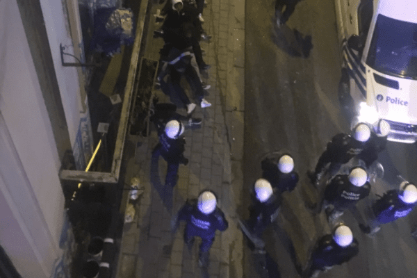 В Брюсселе демонстрация переросла в беспорядки – около 100 задержанных