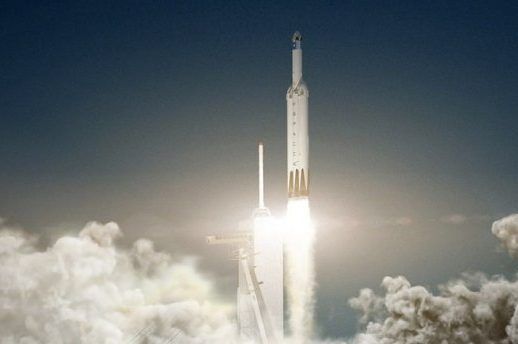 Маск запустить ракету важкого класу Falcon Heavy