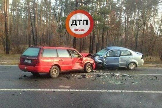 У Києві зіткнулися 5 авто ДТП