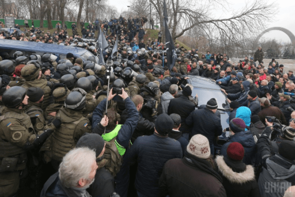 Сутички з Саакашвілі