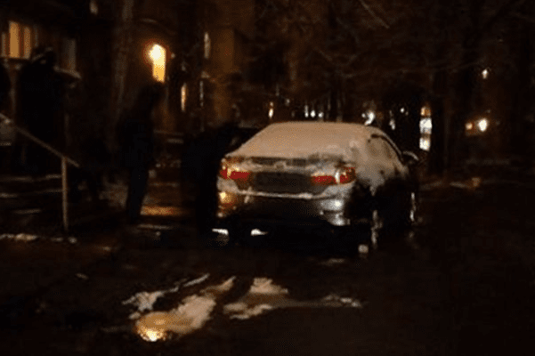 В Харькове бросили гранату в авто полицейского Вибух авто