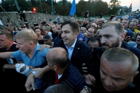 Прорыв границы обошелся Саакашвили в $300 тыс. саакашвили