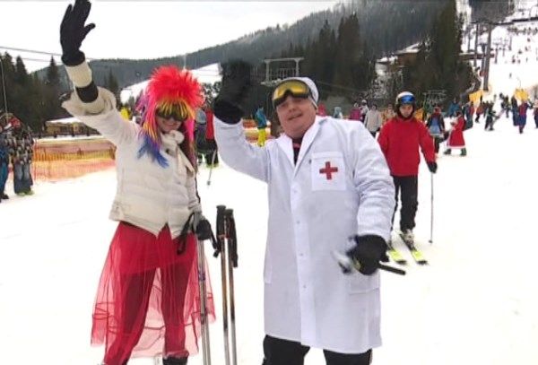 Bukovel Open. Горы зовут!: костюмированный спуск, выступление ONUKA