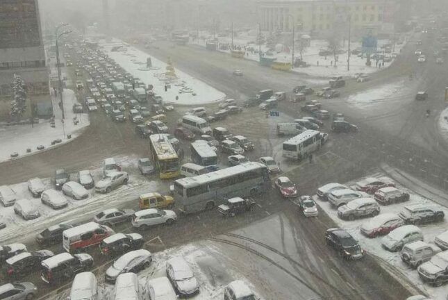 Затори у Києві