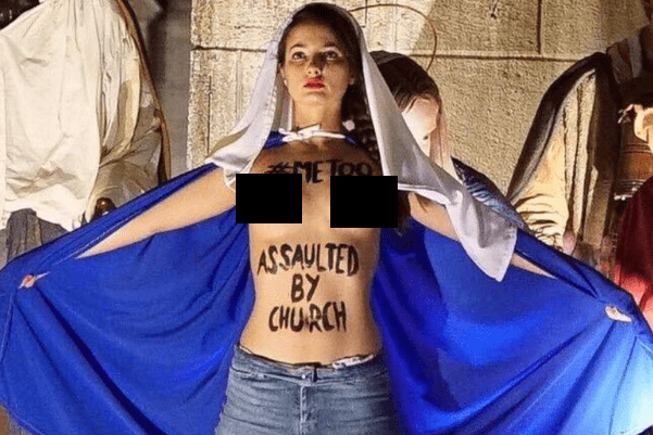 Femen разделились накануне рождественской мессы в Ватикане