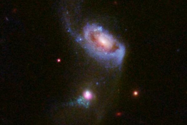 NASA показало, як чорна діра Галактика