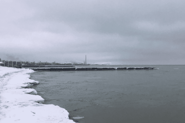 Азовське море замерзло Азовське море