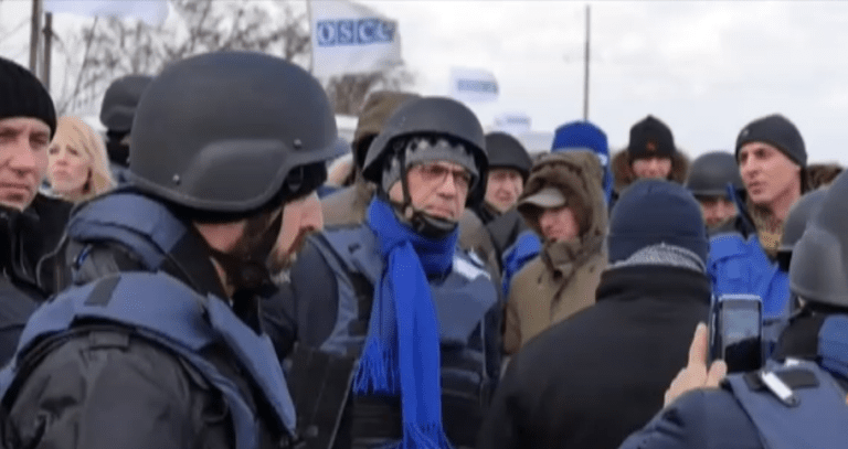 Климкин привез председателя ОБСЕ на линию разграничения под Мариуполем