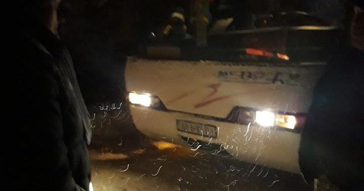 В Хмельницкой области автобус с 50 пассажирами съехал в кювет Автобус