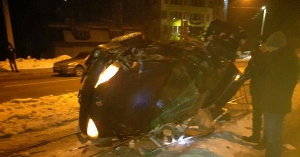 Во Львове виновник смертельного ДТП порезал себе вены