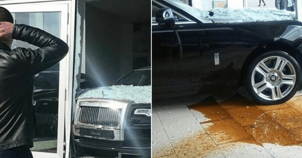 Покупець в автосалоні розбив новий Rolls-Royce