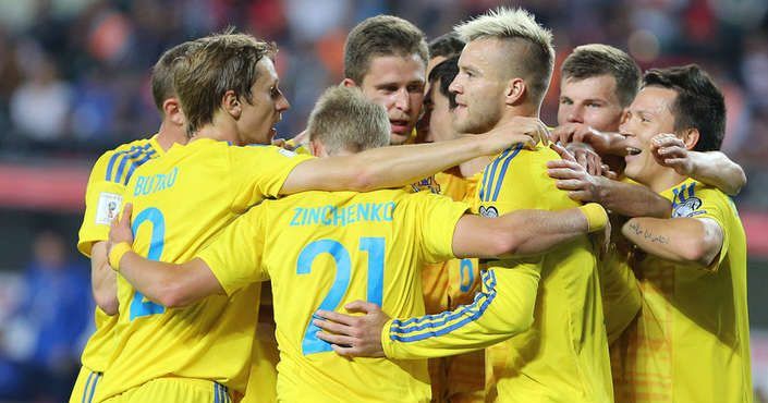 Збірна України піднялася на 5 позицій у рейтингу ФІФА