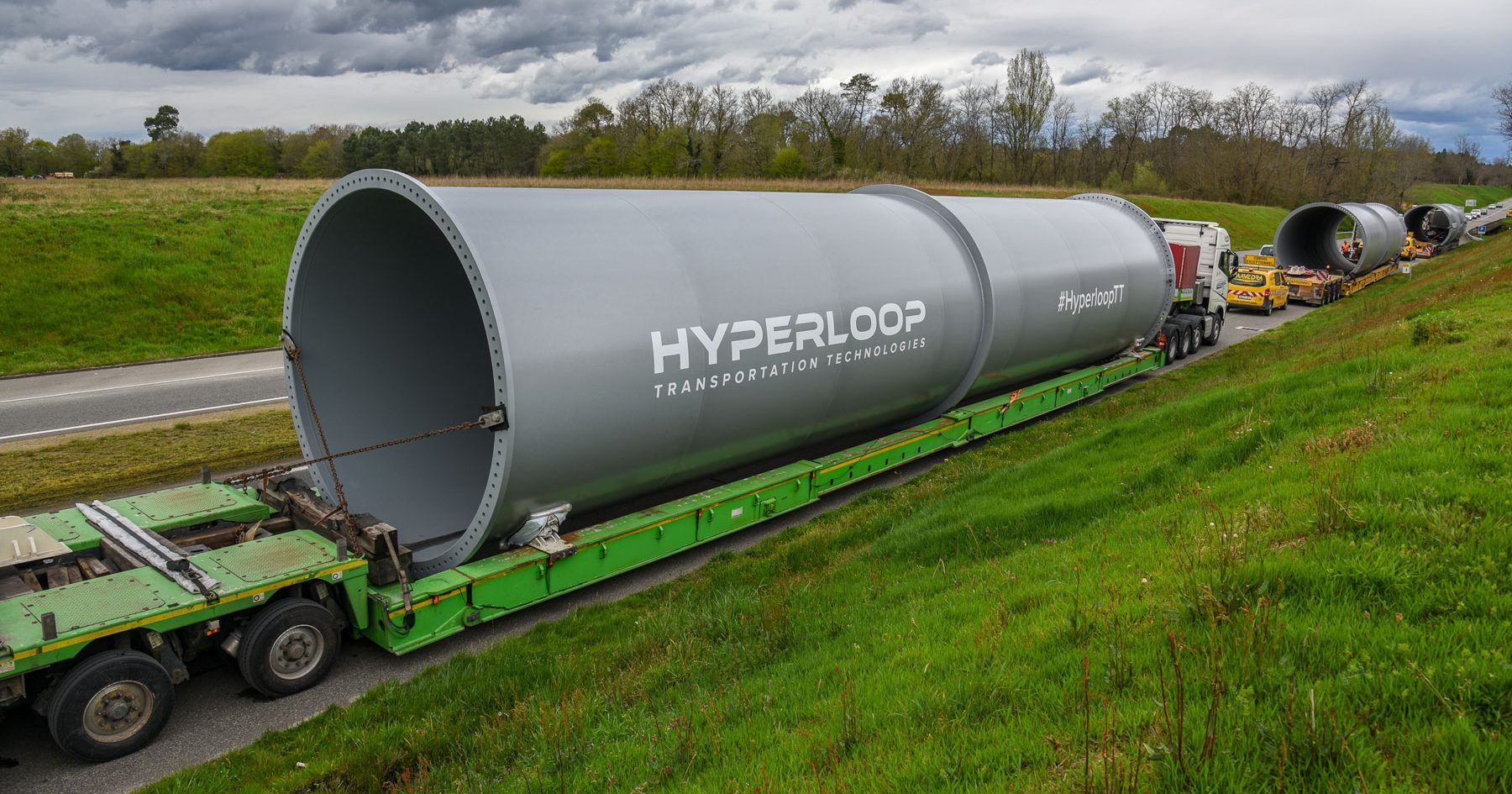 Запуск первой линии Hyperloop Hyperloop