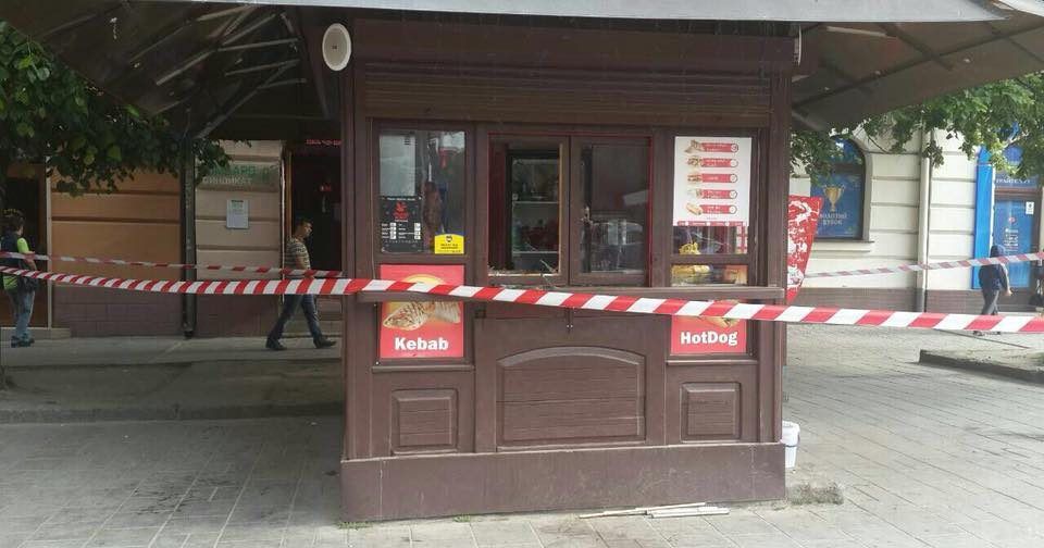 Вибух у центрі Львова