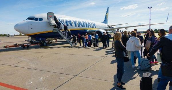 Время бесплатной регистрации на рейсы Ryanair кардинально сокращено
