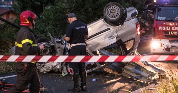 В Італії розбилося авто з українцями ДТП з українцями в Італії