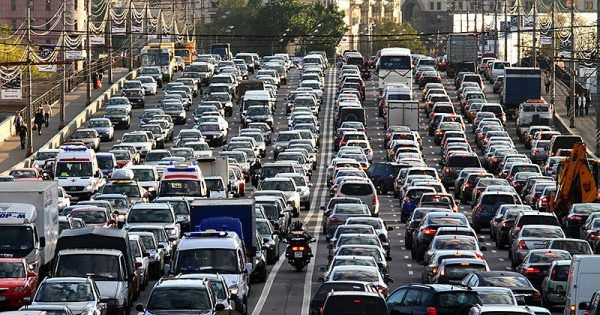 Київ паралізували 9-бальні затори (КАРТА) пробки в киеве