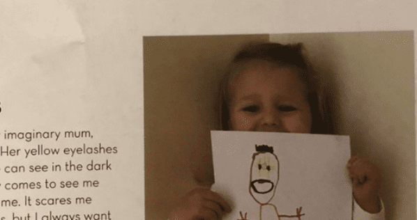 Это меня пугает! 3-летняя малышка нарисовала призрака