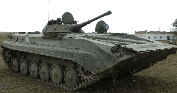 Украинские военные уничтожили БМП боевиков на Донбассе