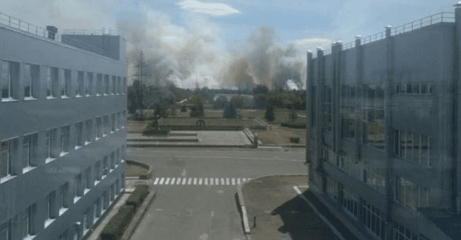 Пожар в Чернобыле: есть отдельные очаги горения на площади 5 га