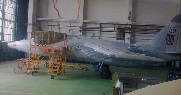 Как выглядит модернизированный штурмовик Су-25М1К для ВСУ Літак Су-25М1