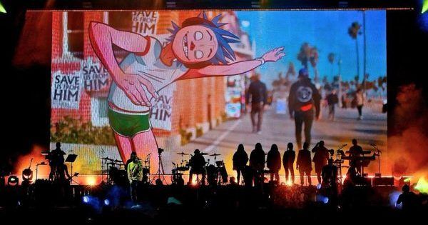 21 гримерка, банановый хлеб и стол для тенниса: райдер Gorillaz в Киеве Gorillaz
