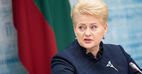 Грибаускайте заявила про небезпеку вторгнення Росії в Литву