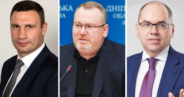 Кличко, Резниченко и Степанов возглавили рейтинг губернаторов