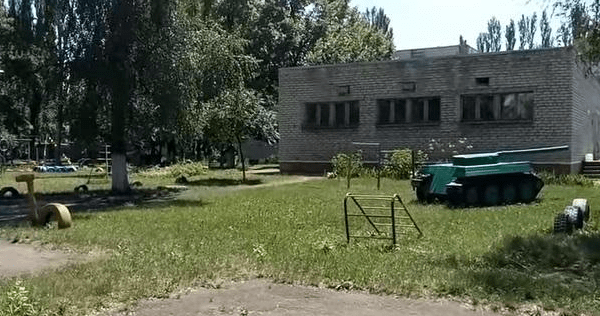 Пустота и танк в детском саду: ужасы из Горловки Танк у дитсадку Горлівки