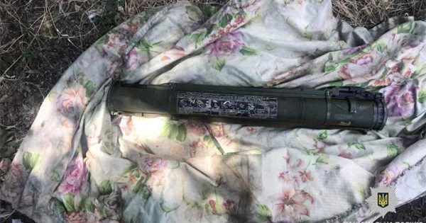 В Днепре задержан мужчина с гранатометом в простыне рпг