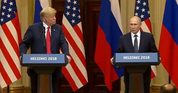 Путін після зустрічі з Трампом: Питання Криму закрите Дональд Трамп і Володимир Путін