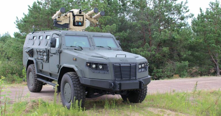 Попадает в цель с 5 км — новый модуль для бронемашины Козак