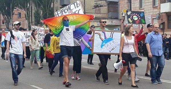 У Кривому Розі пройшов Марш рівності
